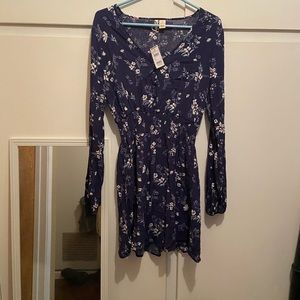 Lightweight long sleeve dress